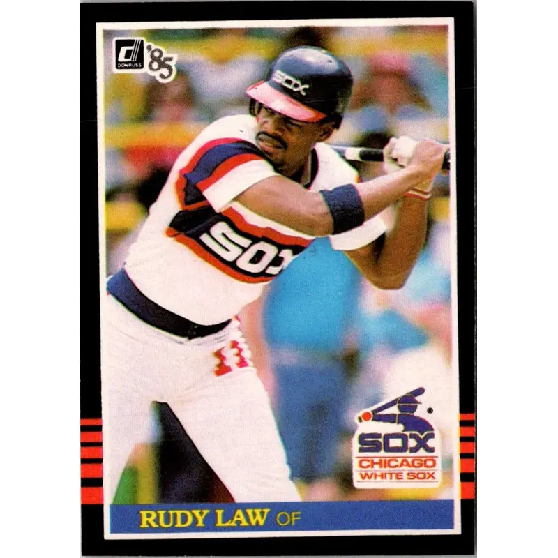 1985 Donruss Rudy Law #244