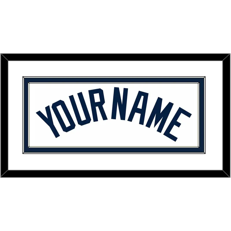 Detroit Name - Home White - Double Mat 1