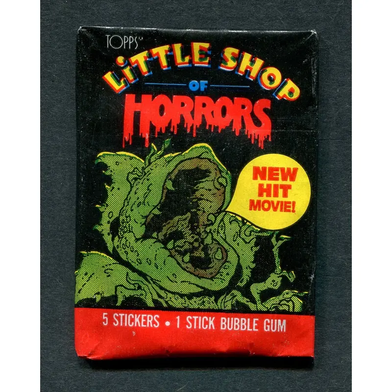 1986 Topps Little Shop of Horrors Unopened Wax Pack