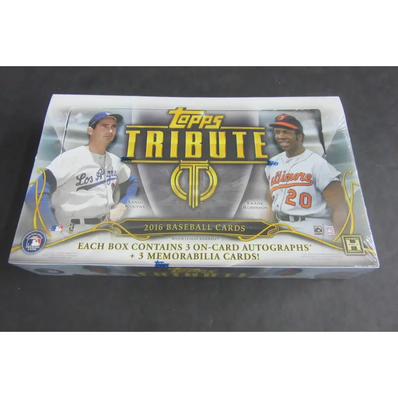 2016 Topps Tribute Baseball Box (Hobby)