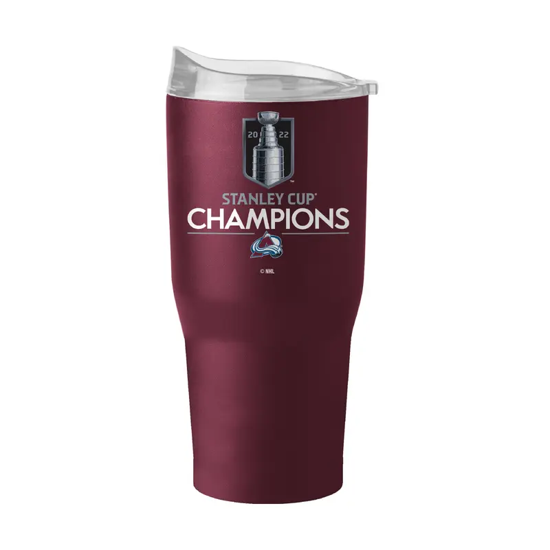 Colorado Avalanche Stanley Cup Champions 30oz Powder Coat Tumbler