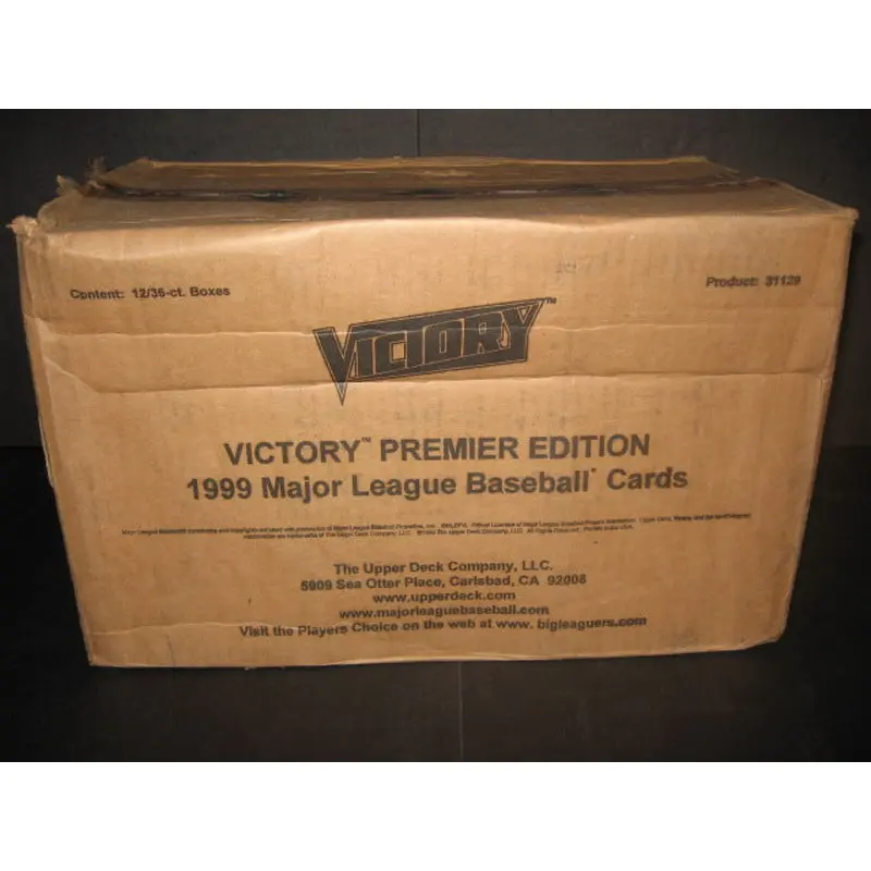 1999 Upper Deck Victory Baseball  Case (12 Box)