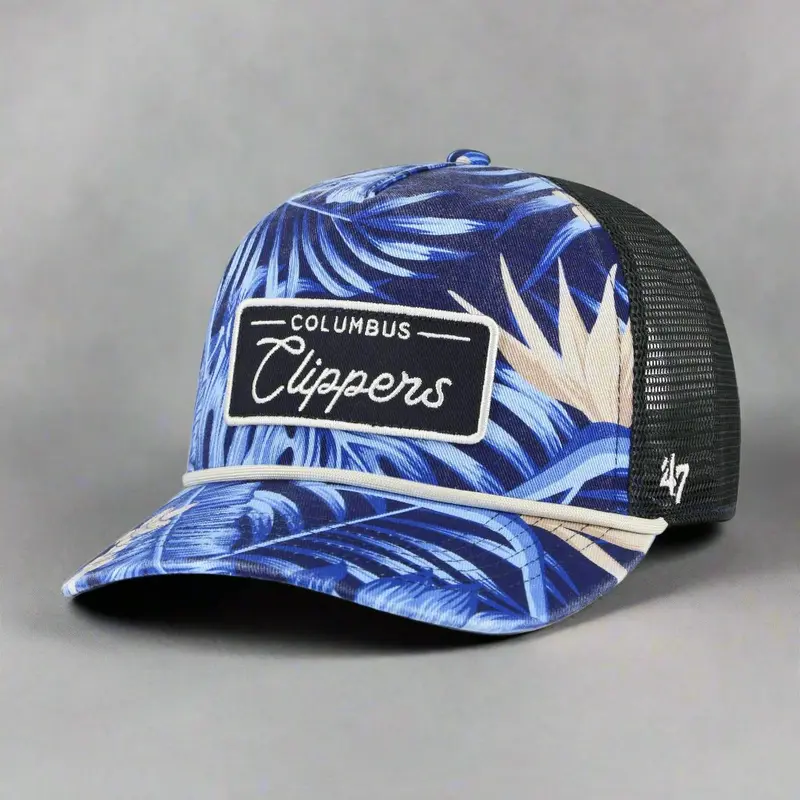 Columbus Clippers 47 Brand Tropicalia Patch Hitch Trucker