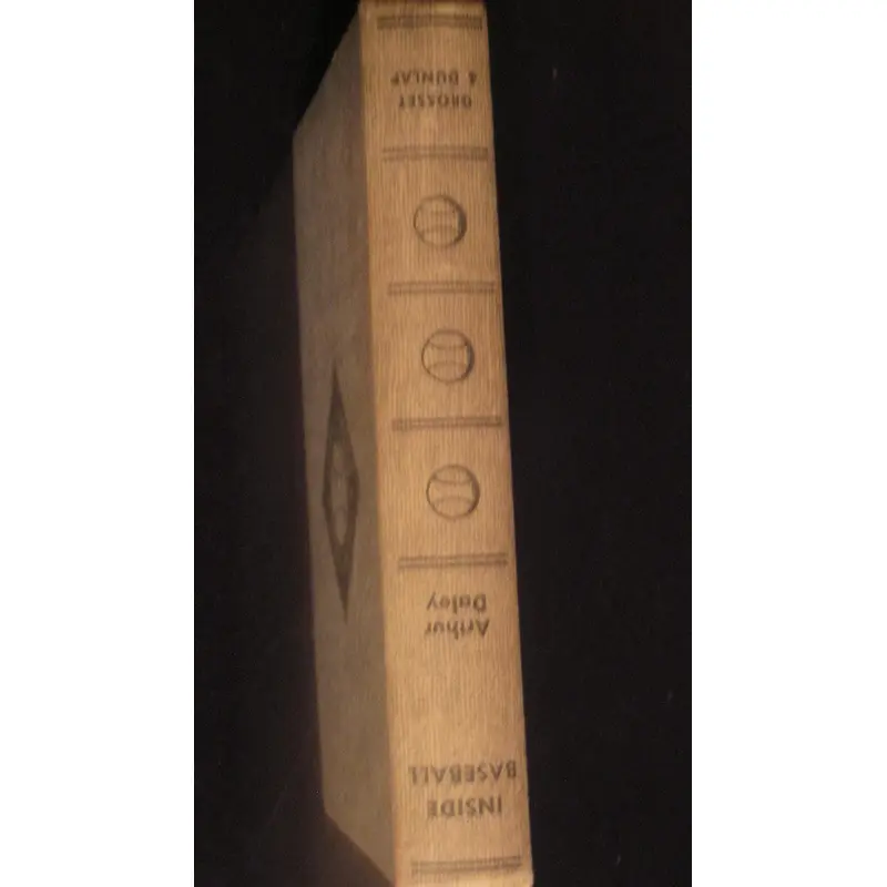 Inside Baseball Half of Century of the National Pastime HB Book 1950