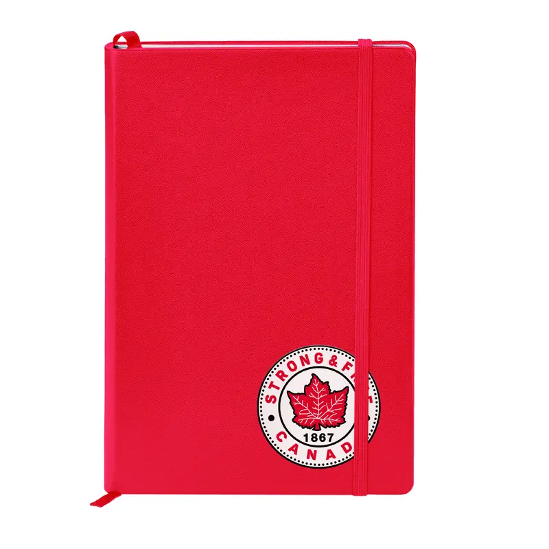 Strong and Free Canada Red Journal