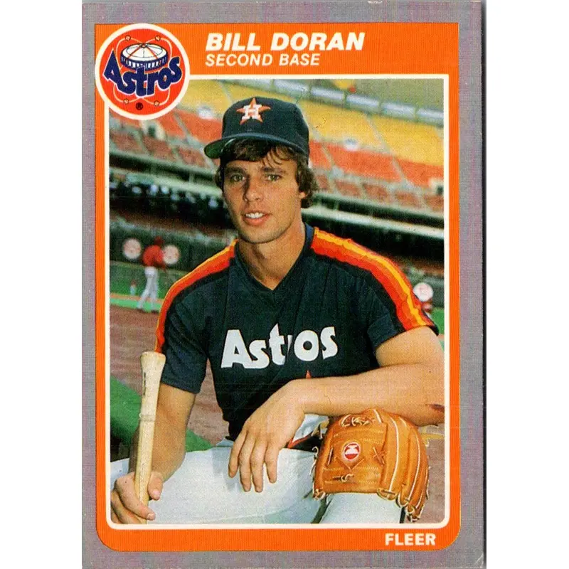 1985 Fleer Bill Doran #350