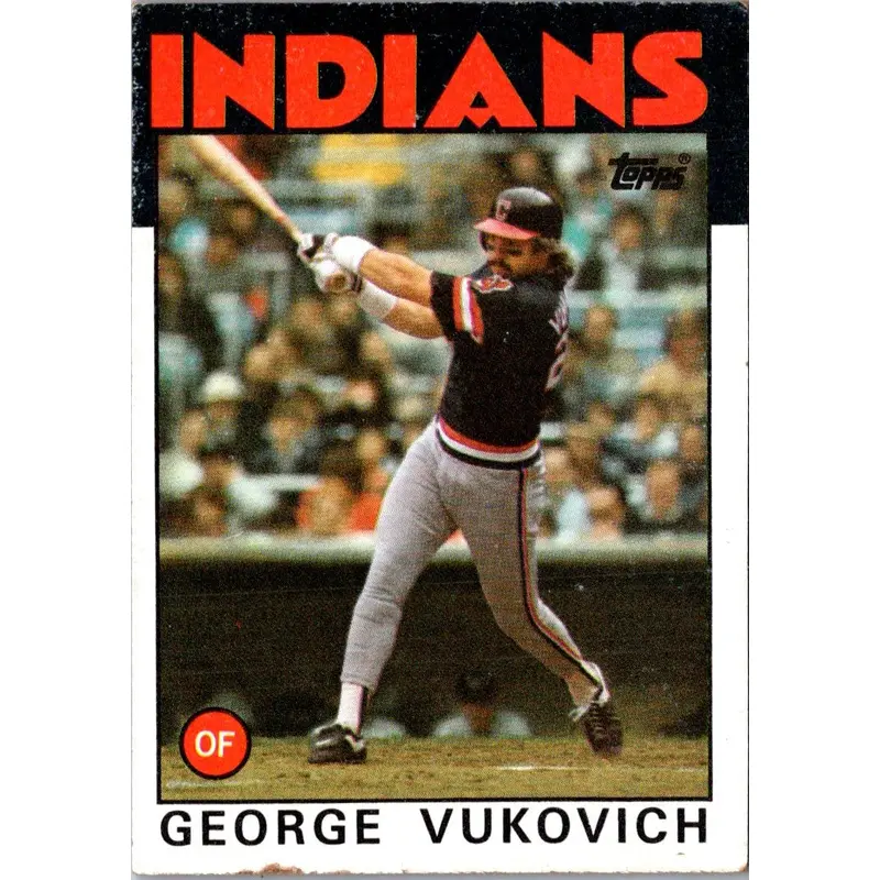 1986 Topps George Vukovich #483