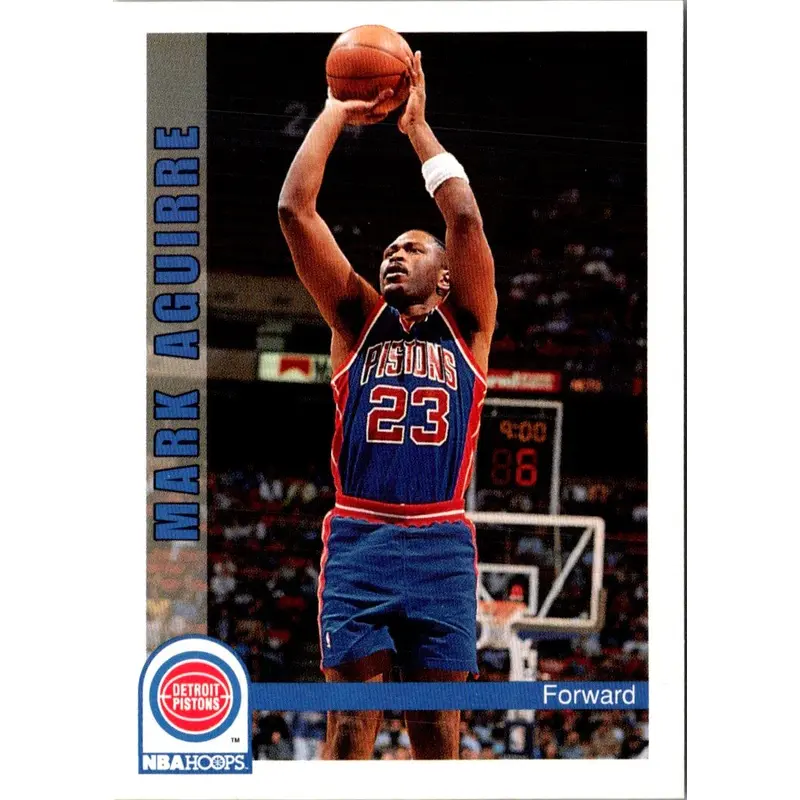 1992 Hoops Mark Aguirre #62