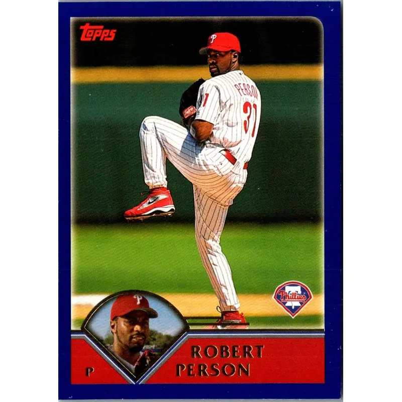 2003 Topps Home Team Advantage Robert Person #242