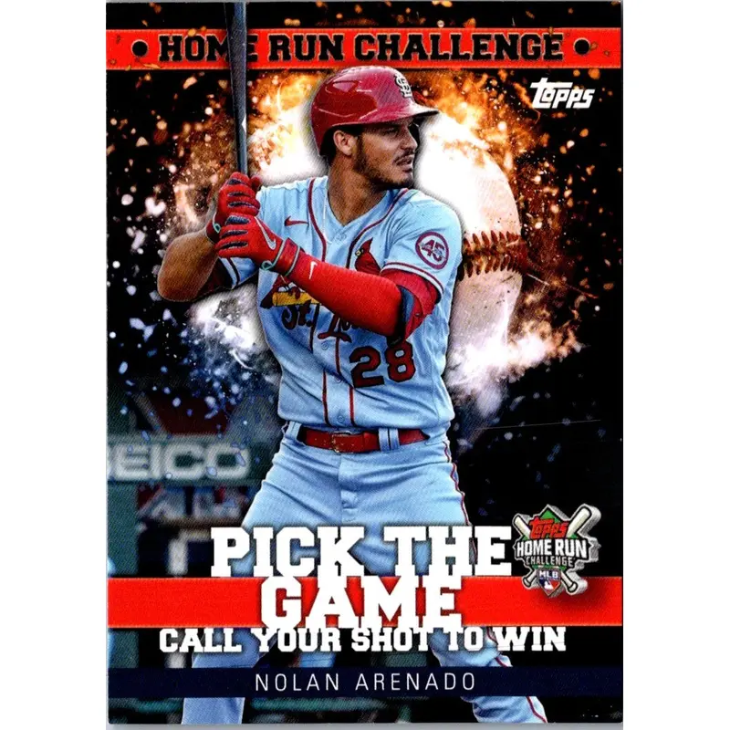 2022 Topps Home Run Challenge Code Cards Nolan Arenado #HRC-19