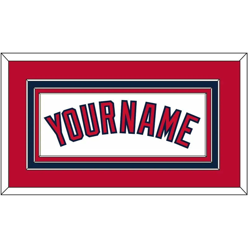 Cleveland Name - Home White (2012-2021) - Triple Mat 3