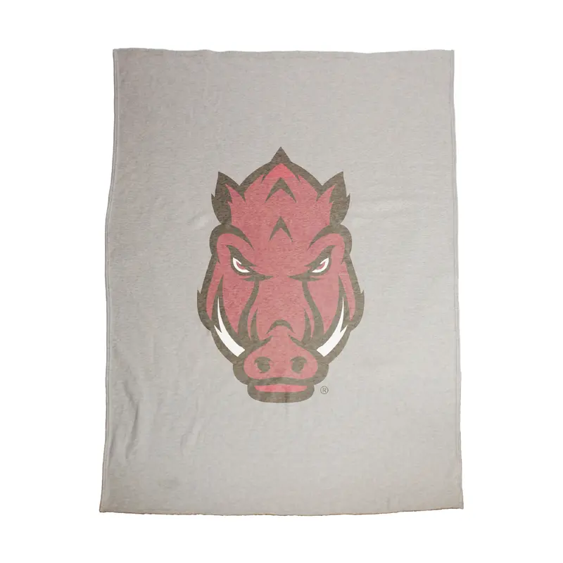 Arkansas Oversized Logo Sublimated Sweatshirt Blanket
