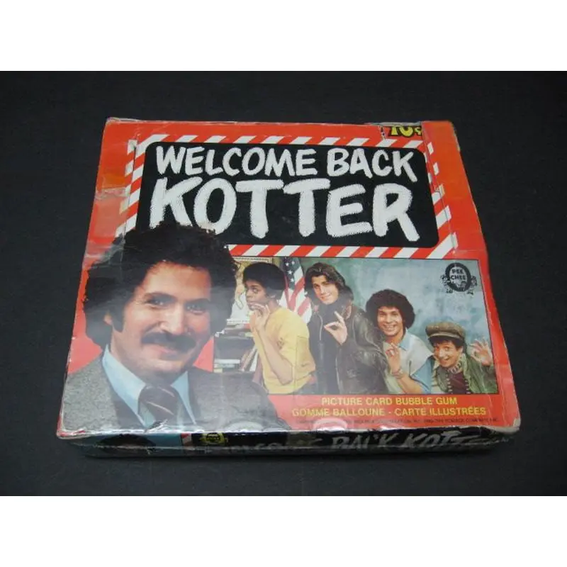 1976 OPC O-Pee-Chee Welcome Back Kotter Unopened Wax Box (Authenticate)
