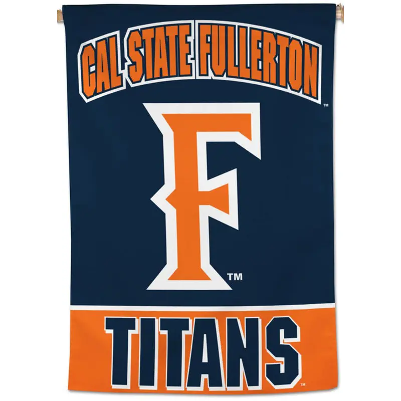 Cal State Fullerton TITANS Official NCAA Premium 28x40 Wall Banner - Wincraft Inc.