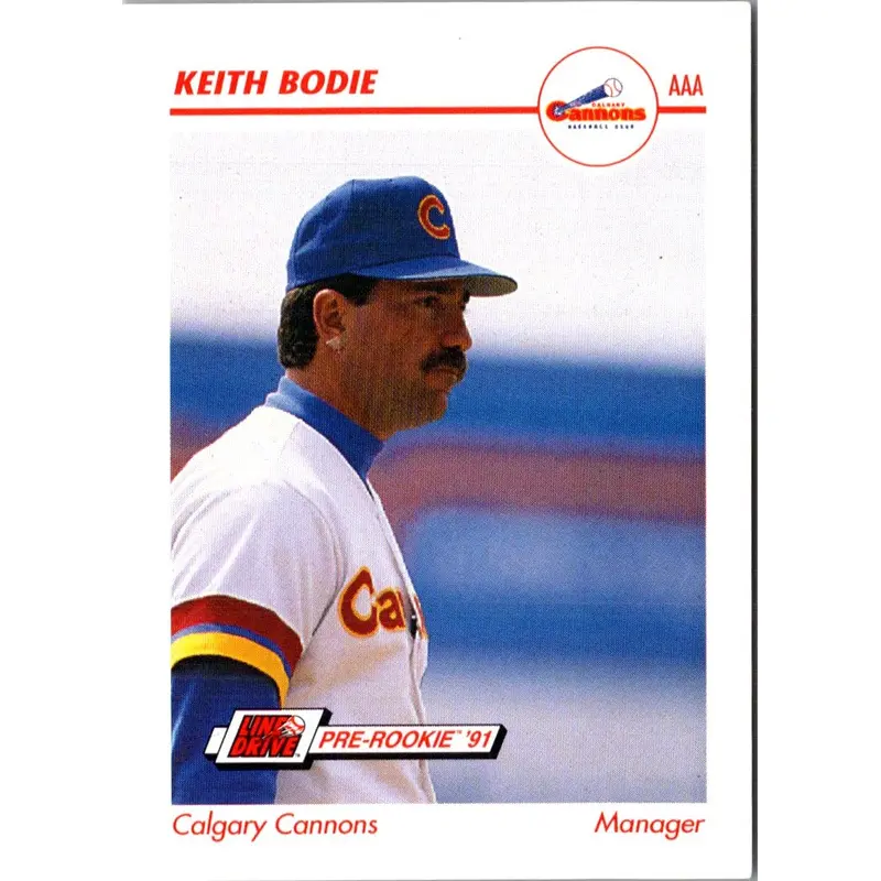 1991 Line Drive AAA Keith Bodie #74