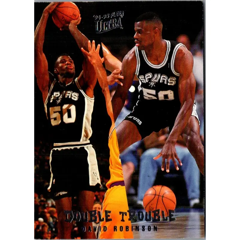 1994 Ultra Double Trouble David Robinson #8