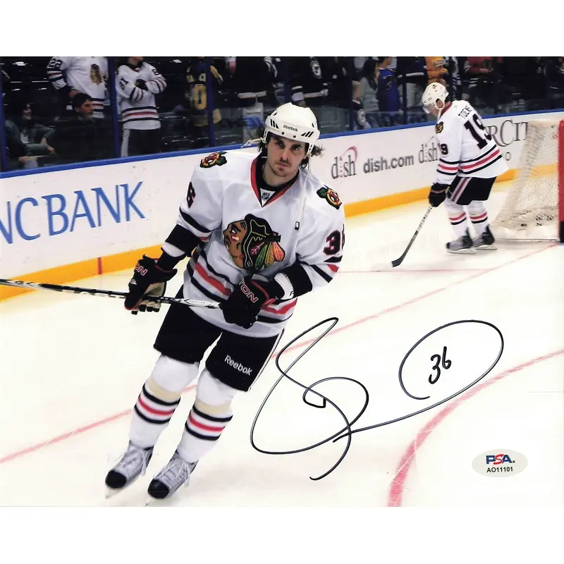 DAVE BOLLAND signed 8x10 Photo PSA/DNA Chicago Blackhawks Autographed