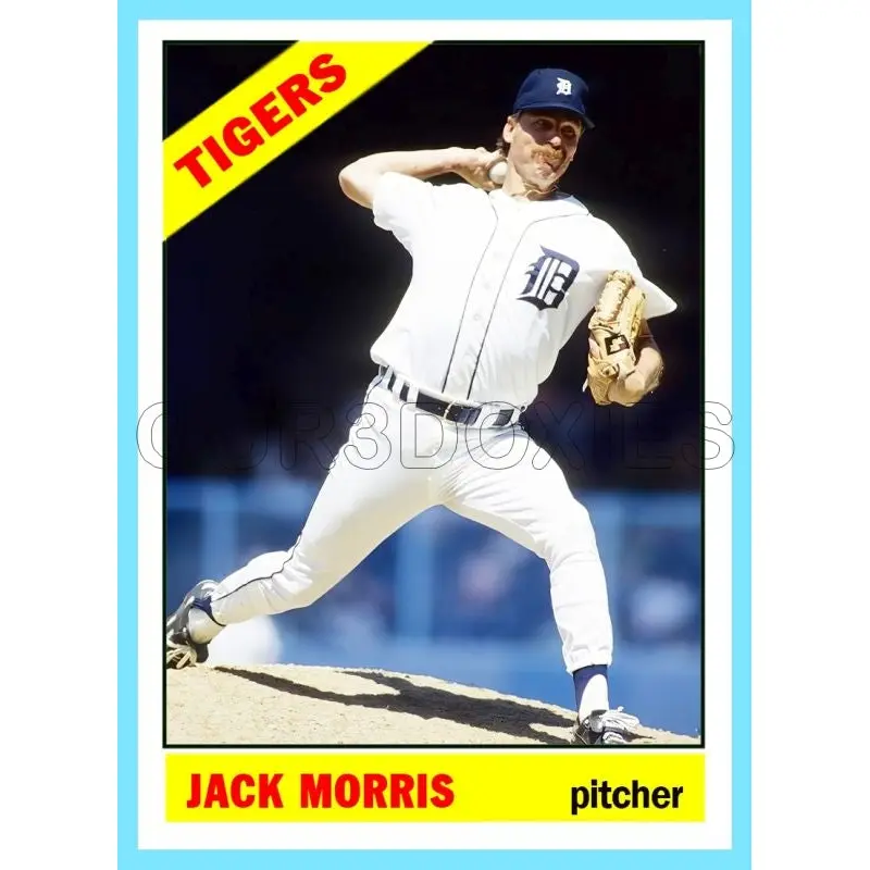 Jack Morris 1966 Topps Custom Card - 4453