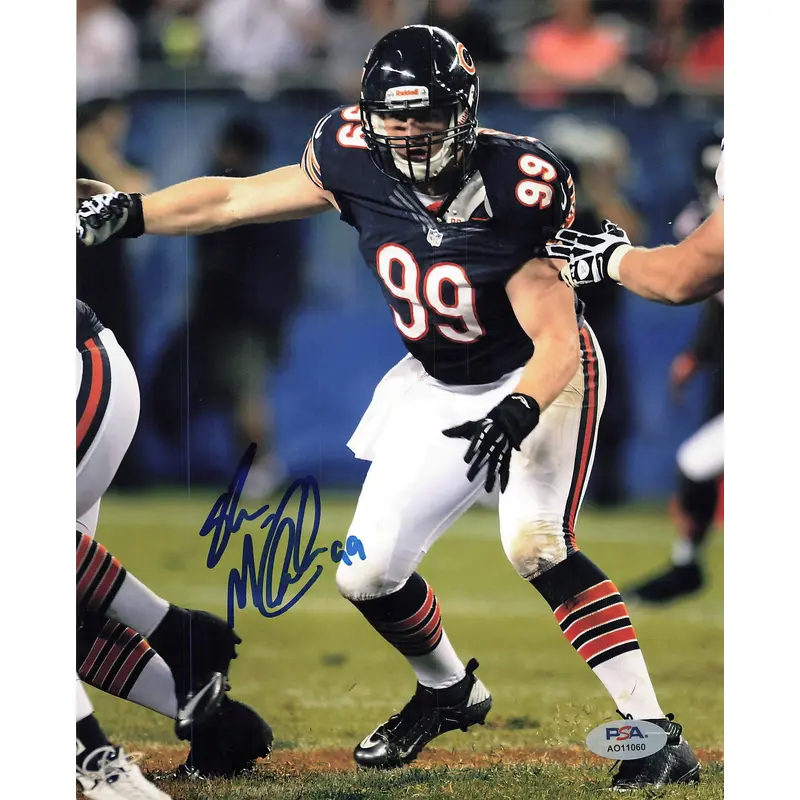 SHEA MCCLELLIN signed 8x10 Photo PSA Chicago Bears Football Autographed