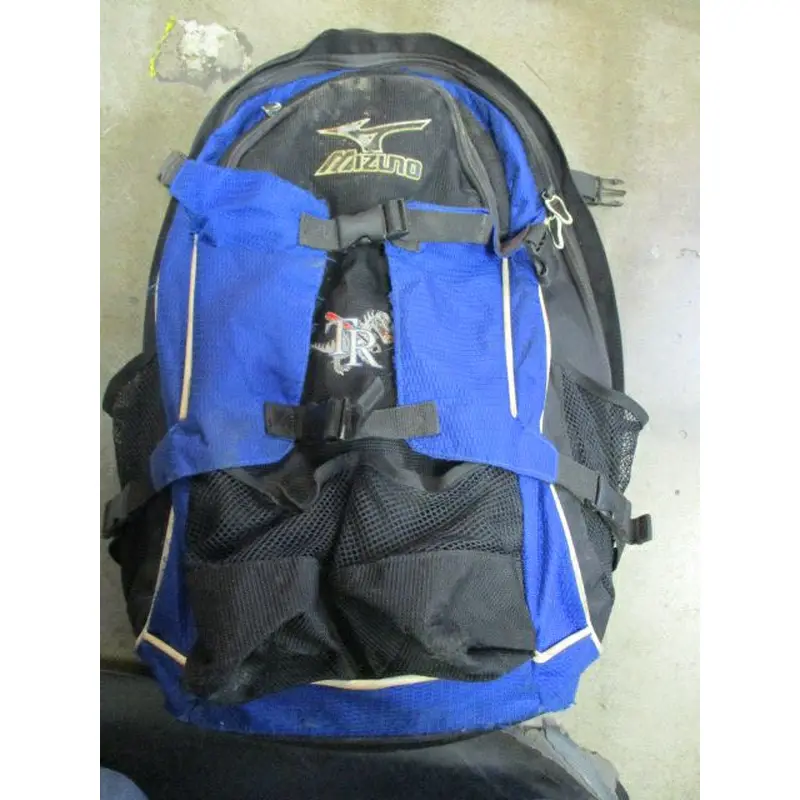 Used Mizuno Blue Baseball Bag