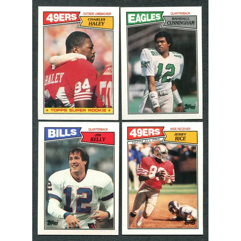 1987 Topps Football Complete Set NM/MT (396) (24-350)
