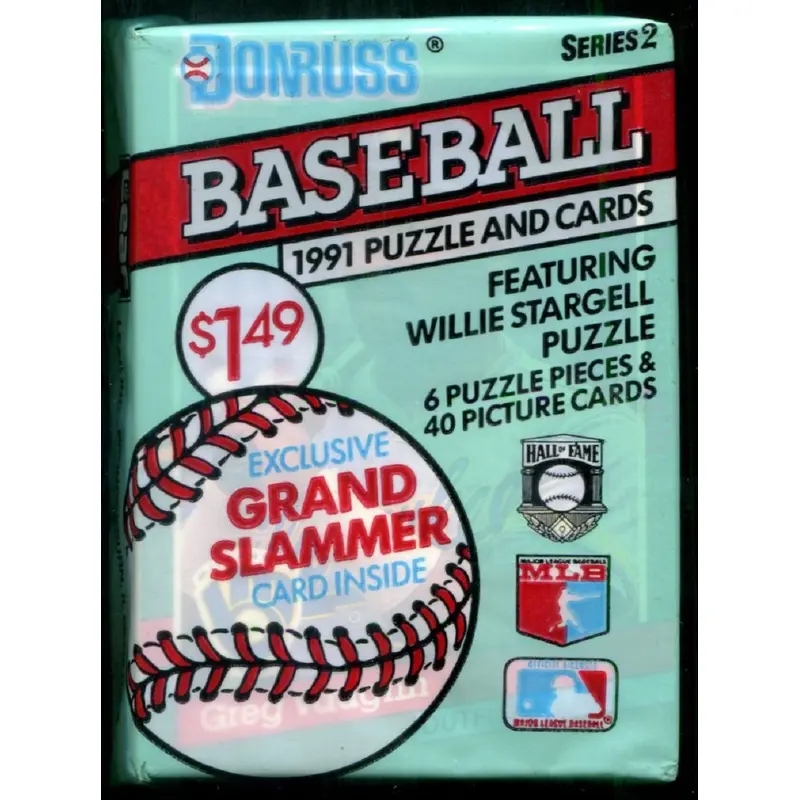 1991 Donruss Baseball Unopened Series 2 Jumbo Pack (Pre-Priced) (46)