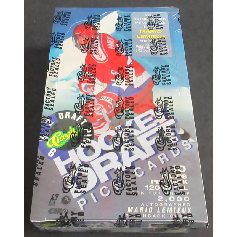 1992/93 Classic Draft Picks Hockey Box (36/10)