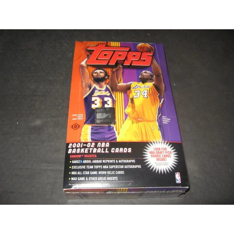 2001/02 Topps Basketball Box (H )