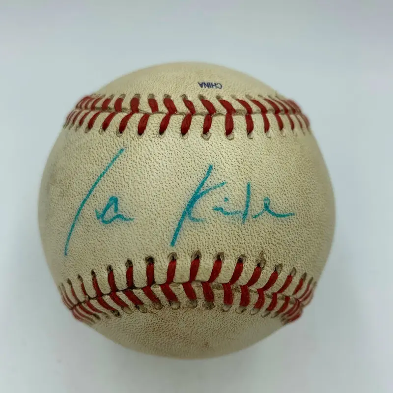 2004 Ian Kinsler Pre Rookie Signed Game Used Arizona Fall League Baseball PSA