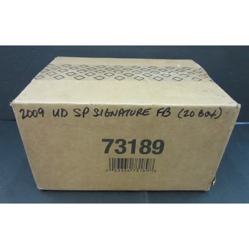 2009 Upper Deck SP Signature Football Case (Hobby) (20 Box)