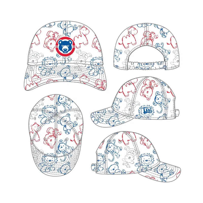New Era South Bend Cubs Toddler Zoo Cap