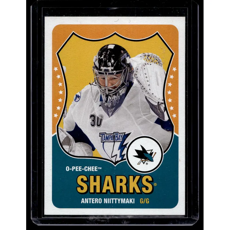 2010-11 O-Pee-Chee - Retro Blank Backs - Antero Niittymaki #473