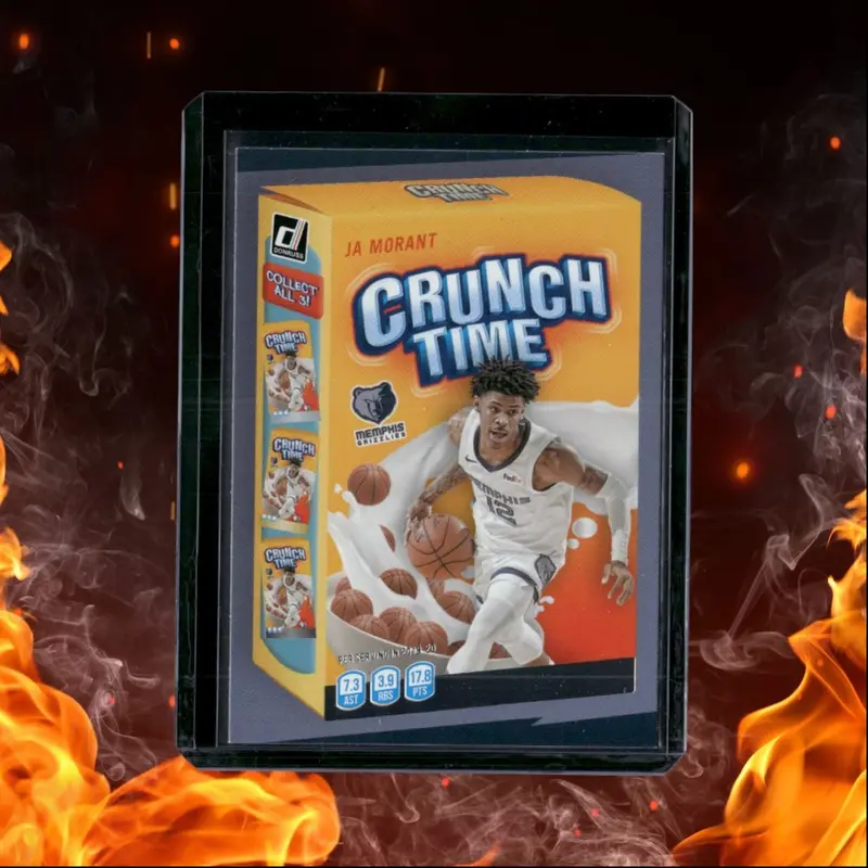 2020-21 Panini Donruss Ja Morant Crunch Time #19