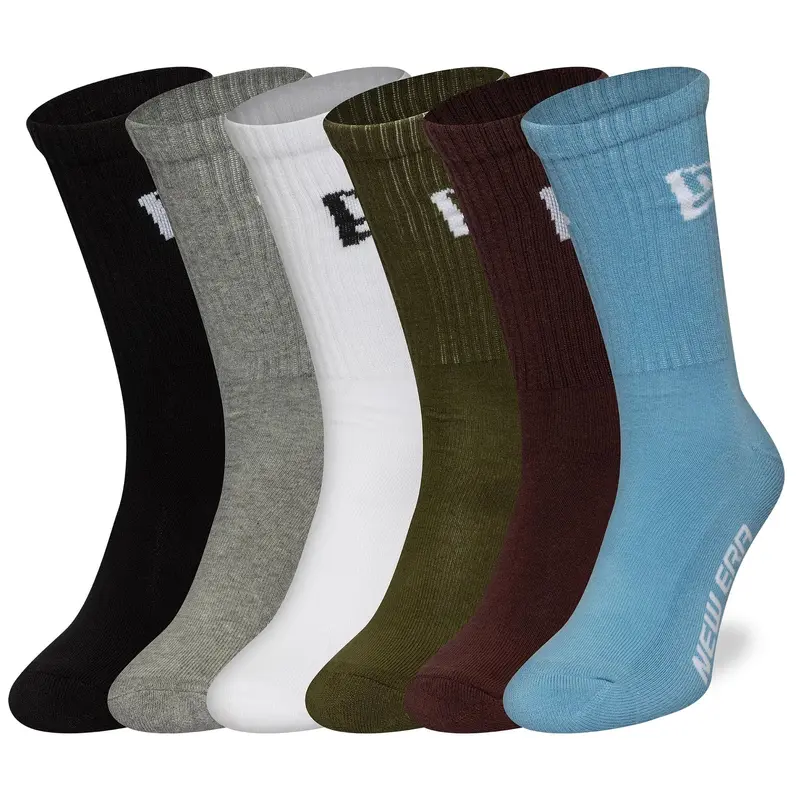 New Era Flag 6-Pack Multi Crew Socks