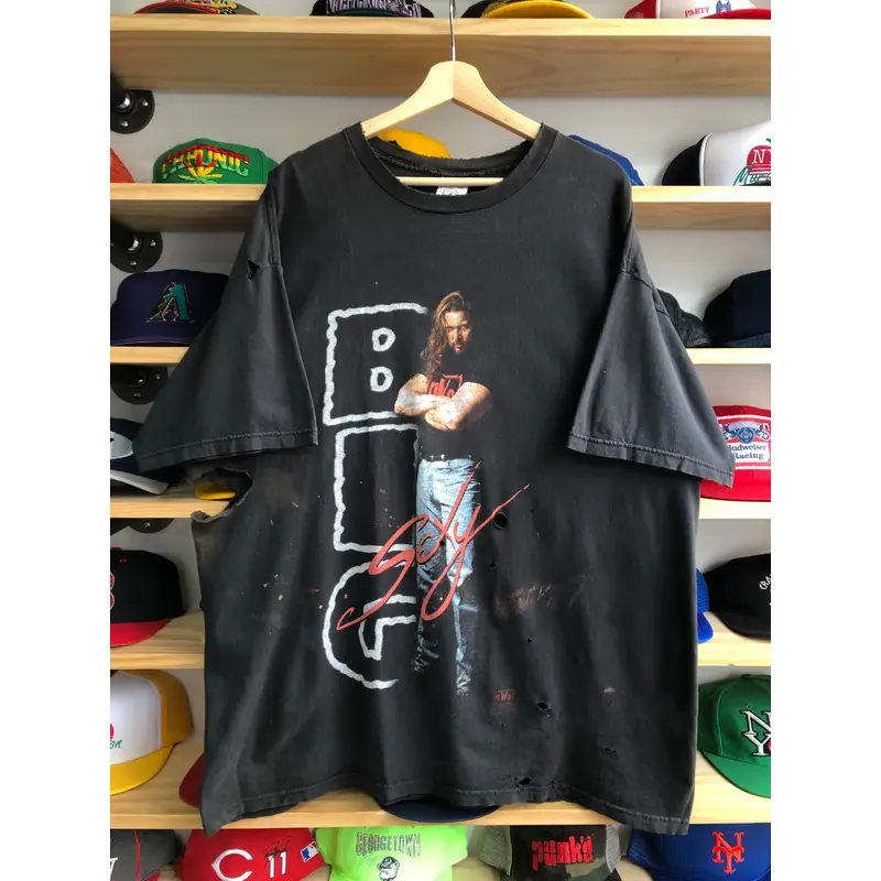 Vintage NWO Kevin Nash Big Sexy Distressed Tee Size 2XL