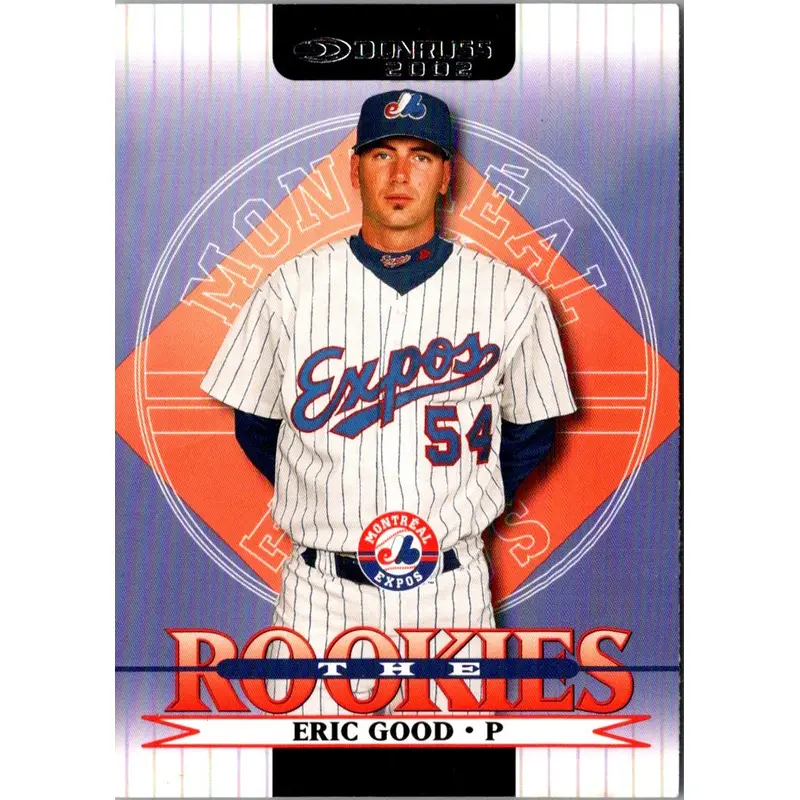 2002 Donruss The Rookies Eric Good #97 Rookie