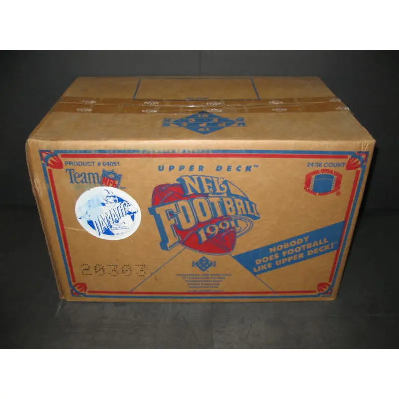 1991 Upper Deck Football High Series Case (24 Box)