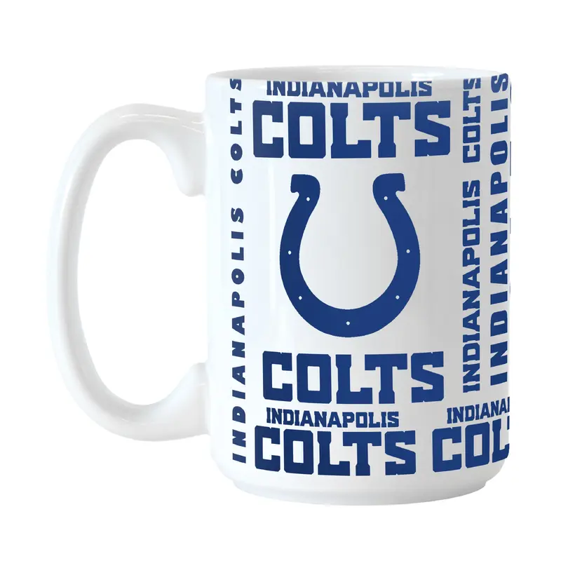Indianapolis Colts 15oz Replay Sublimated Mug