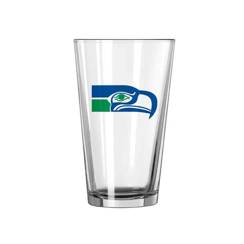 Seattle Seahawks 16oz Retro Pint Glass