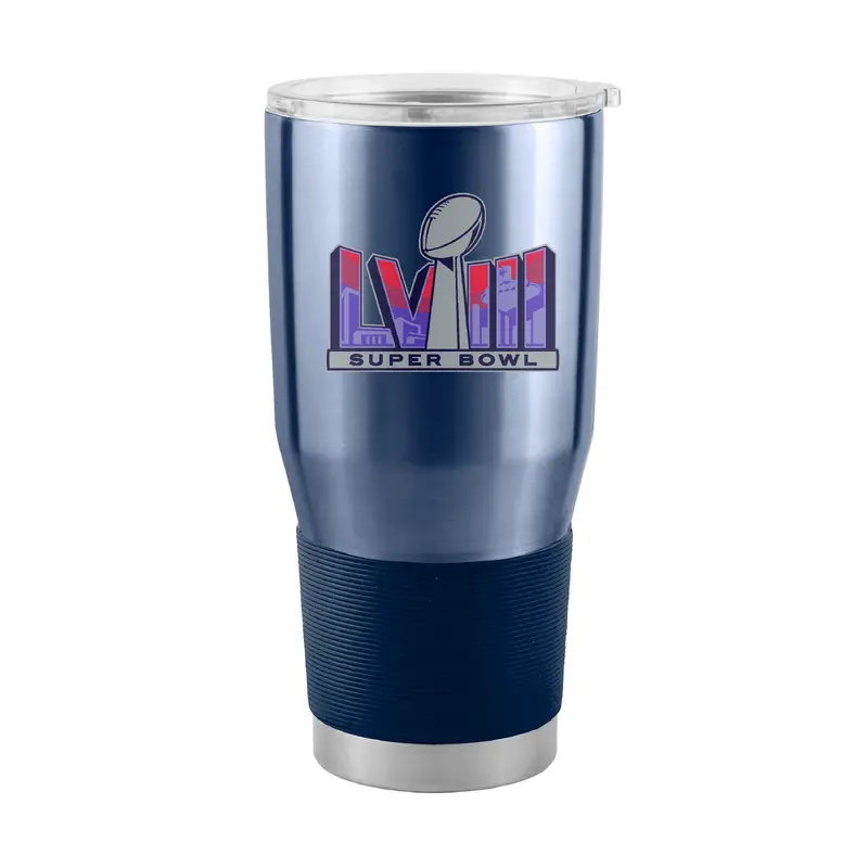 Super Bowl 58 30oz Stainless Steel Tumbler