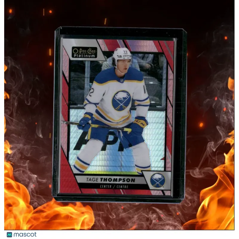 2023-24 O-Pee-Chee Platinum Tage Thompson Red Prism 128/199 #73