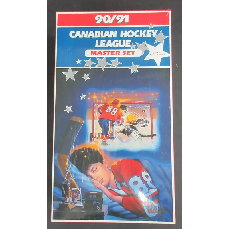 1990/91 7th Inning Sketch Canadian Hockey League CHL Master Set