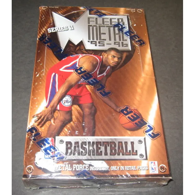 1995/96 Fleer Metal Basketball Series 2 Box (Retail)