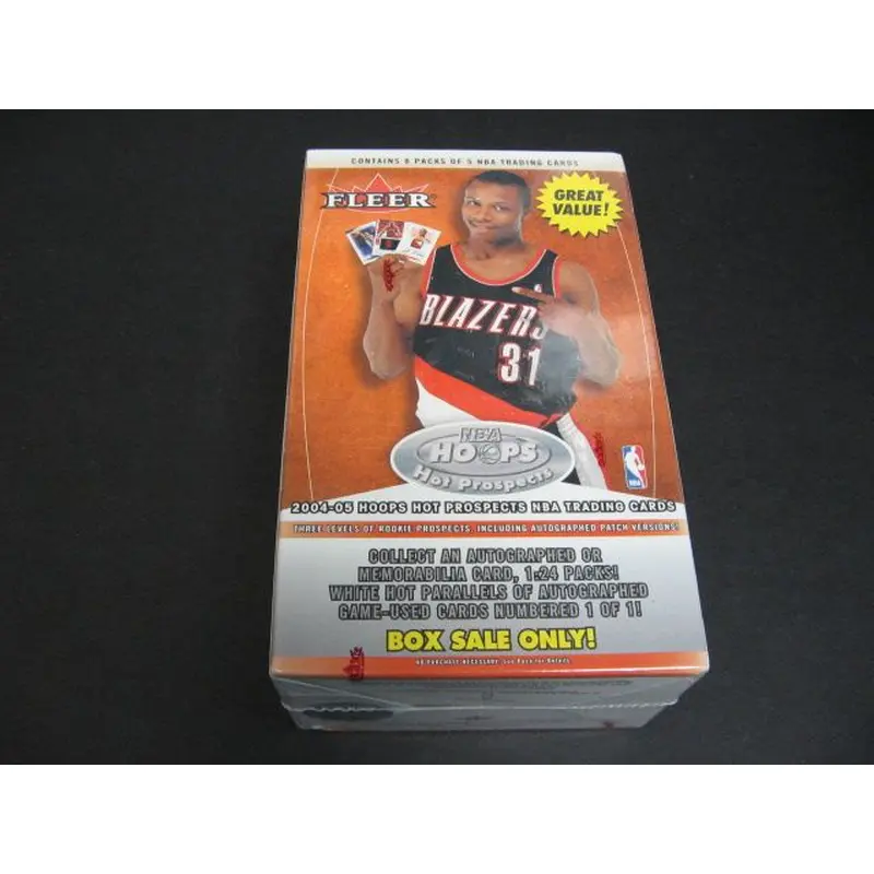 2004/05 Fleer Hoops Hot Prospects Basketball Blaster Box (8/5)