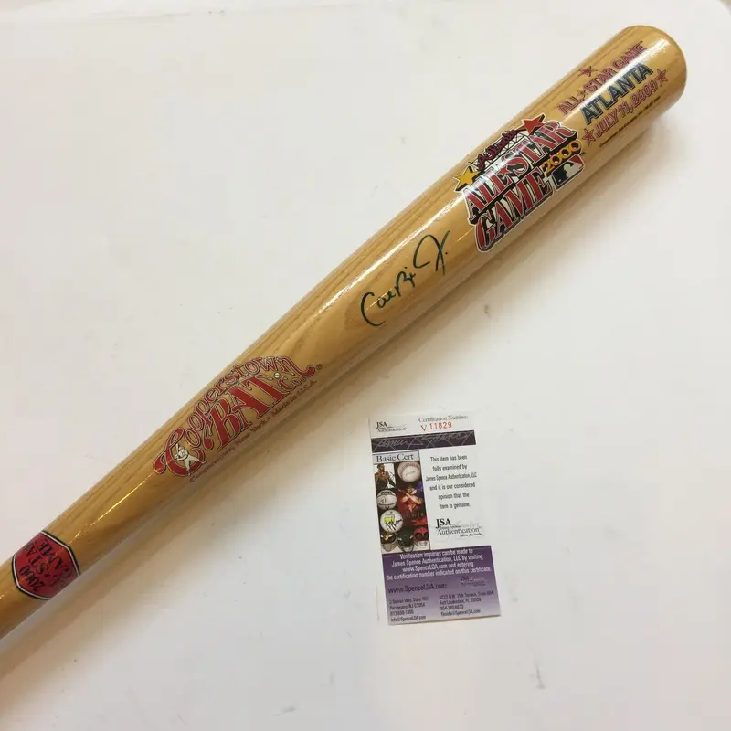 Rare Cal Ripken Jr. Signed 2000 All Star Game Cooperstown Bat With JSA COA