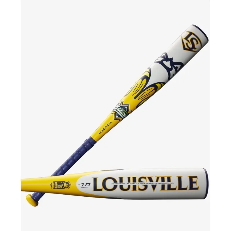 2025 Louisville Savannah Bananas JB -10 1 Piece Baseball Bat USSSA