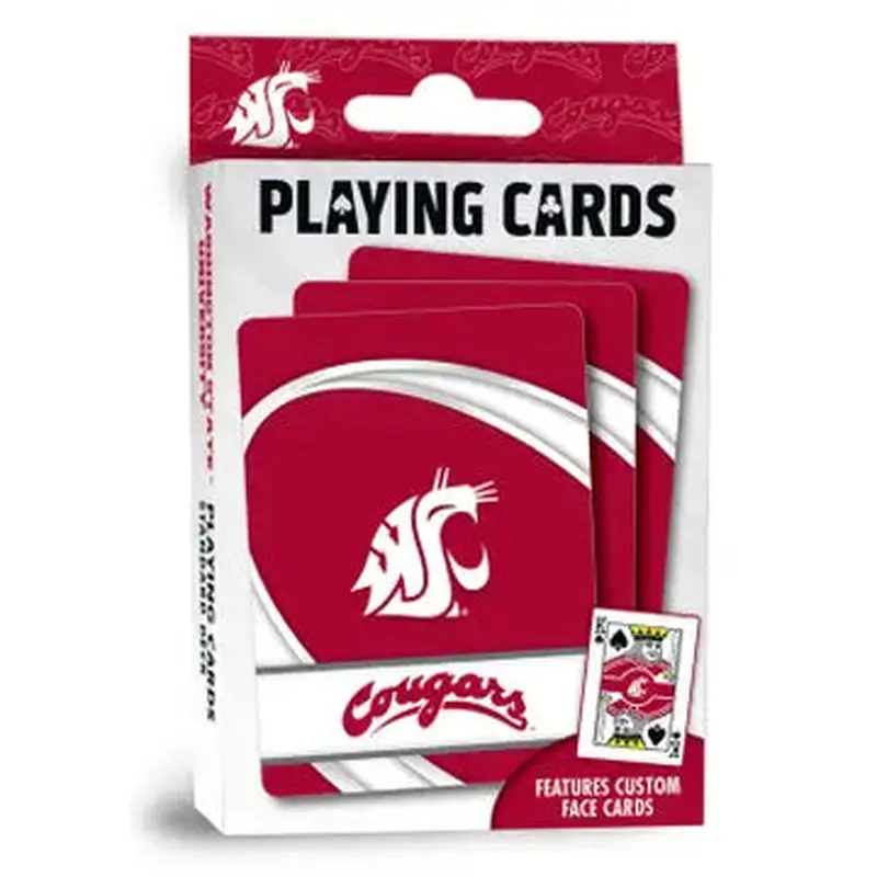Masterpiece Puzzles Washington State University Playing Cards