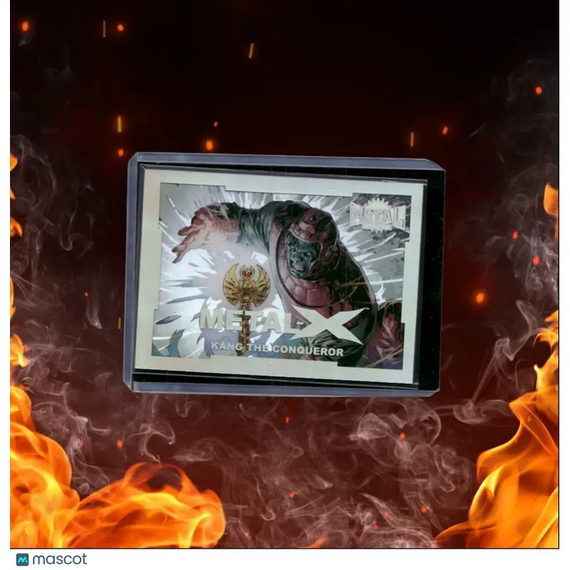 2024 Marvel Metal Universe Avengers Kang the Conqueror Metal-X SSP #MX23