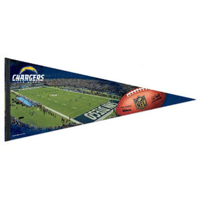 San Diego Chargers Qualcomm Stadium Extra-Large Premium Felt Pennant - Wincraft