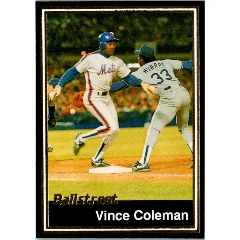 1991 Ballstreet Vince Coleman #46